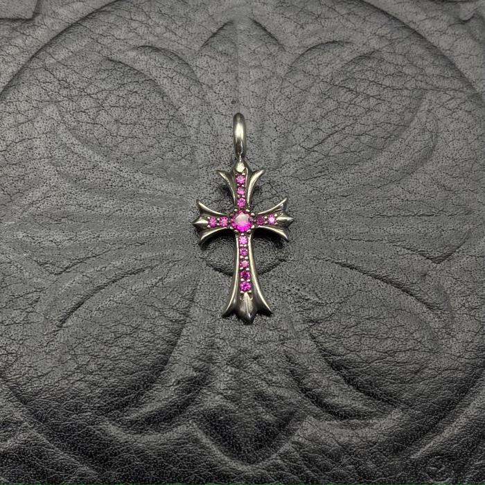 TNY cross pendant