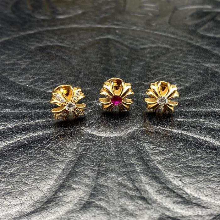 Gold plated CH PLS earrings