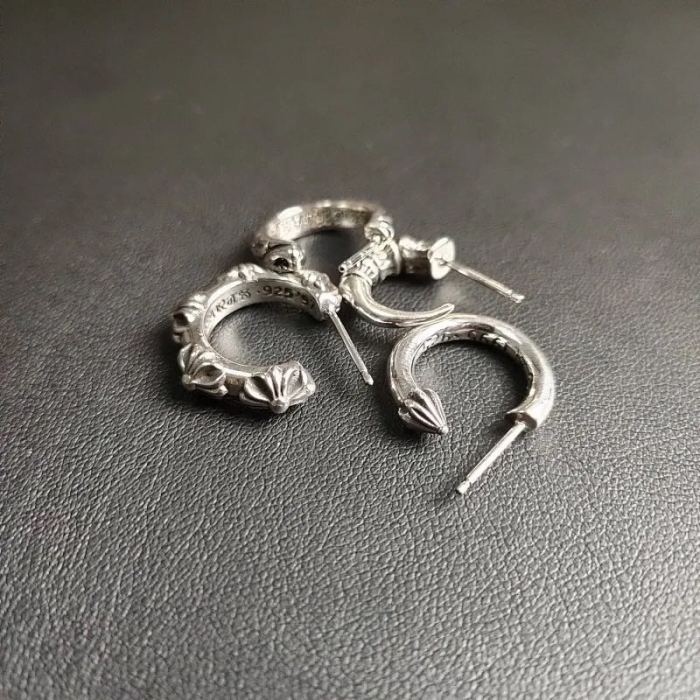 Half ring earrings