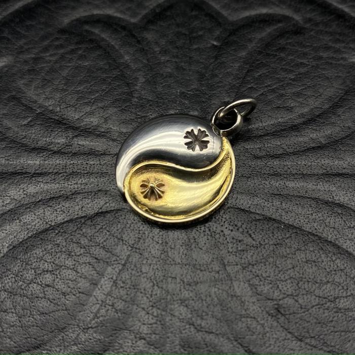 Gold plated Tai Chi pendant