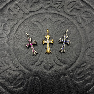 TNY cross pendant
