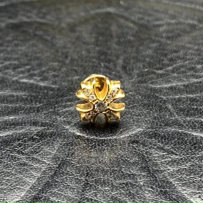 Gold plated CH PLS earrings