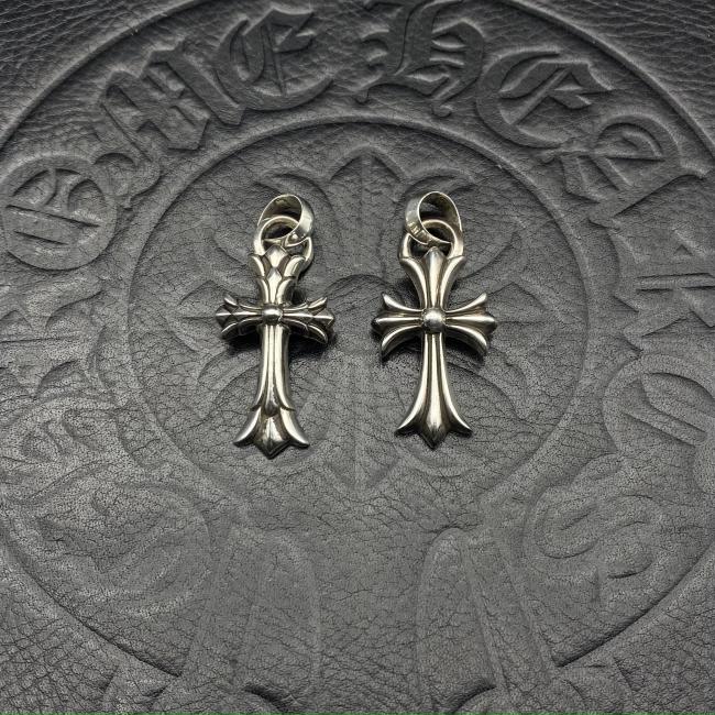 Medium Water Drop Cross Pendant