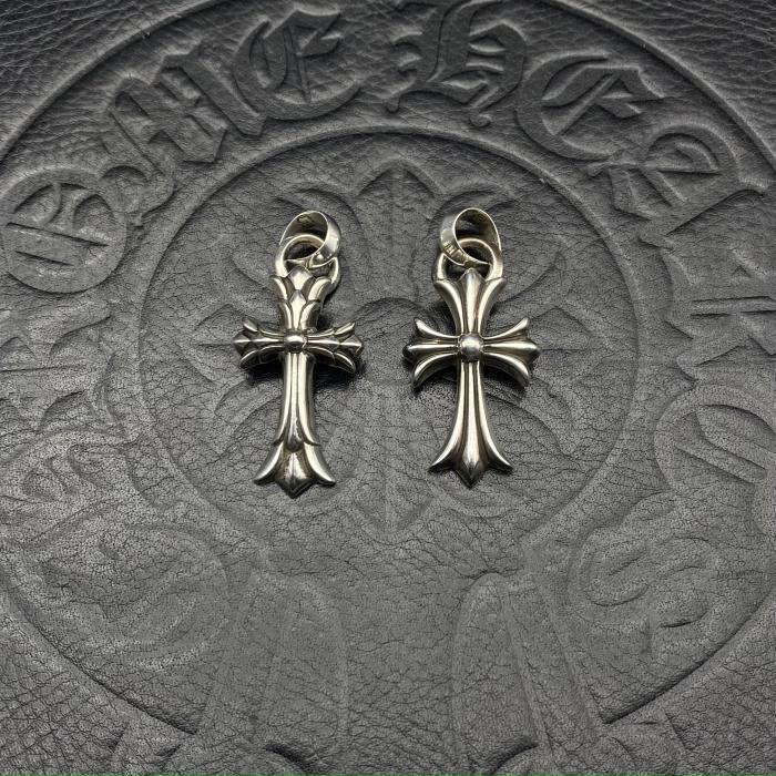 Medium Water Drop Cross Pendant