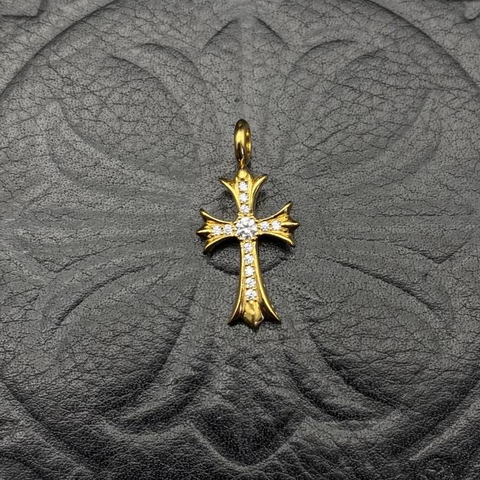 TNY cross pendant