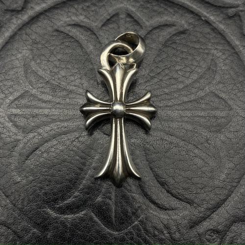 Medium Water Drop Cross Pendant
