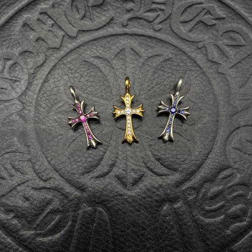 TNY cross pendant