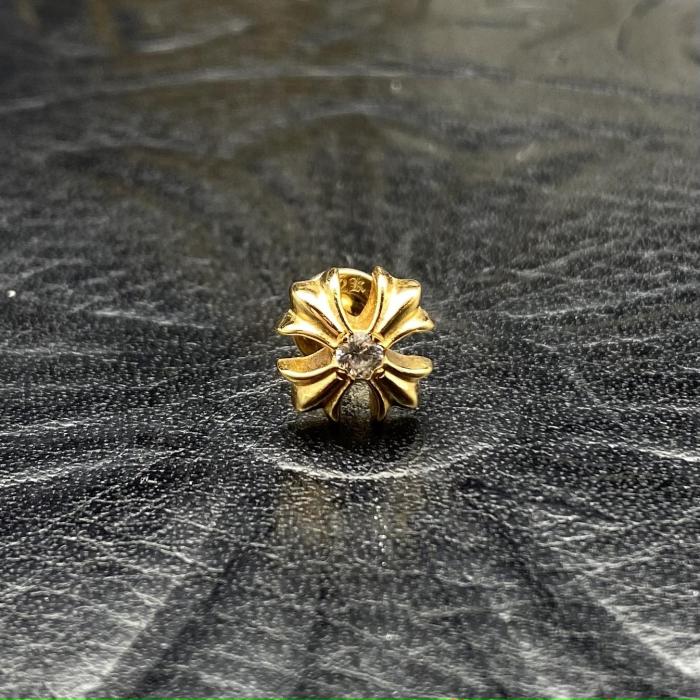 Gold plated CH PLS earrings