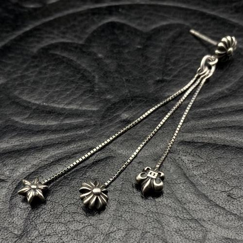 3-Element tassel earrings
