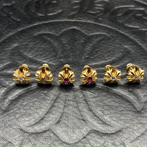 Gold plated CH PLS earrings