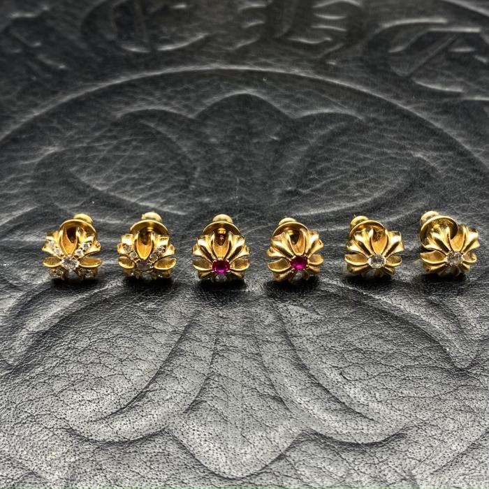 Gold plated CH PLS earrings