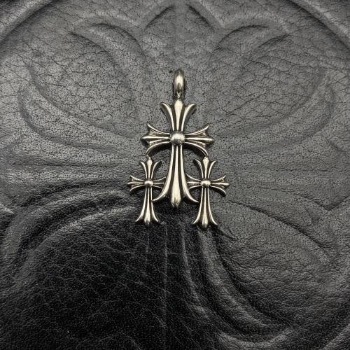 Small size 3 cross pendant