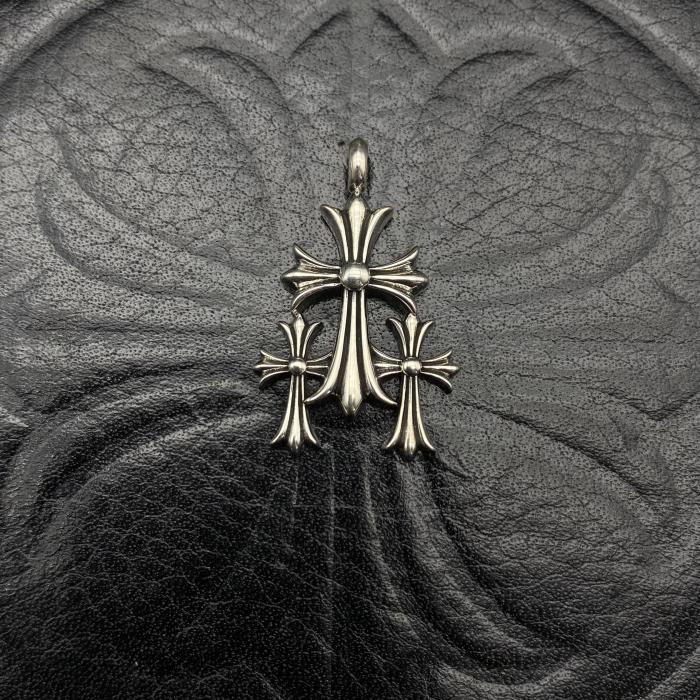 Small size 3 cross pendant
