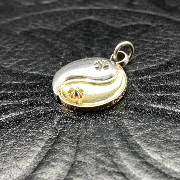 Gold plated Tai Chi pendant