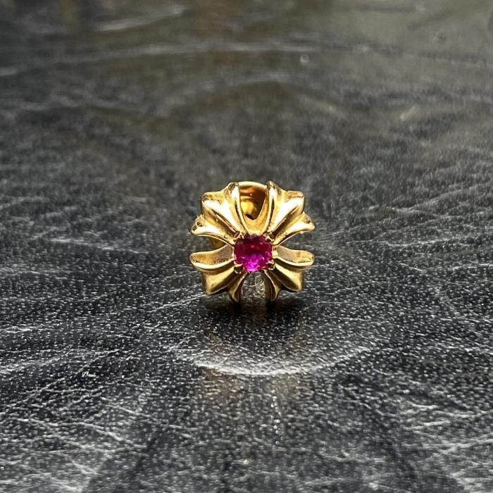 Gold plated CH PLS earrings