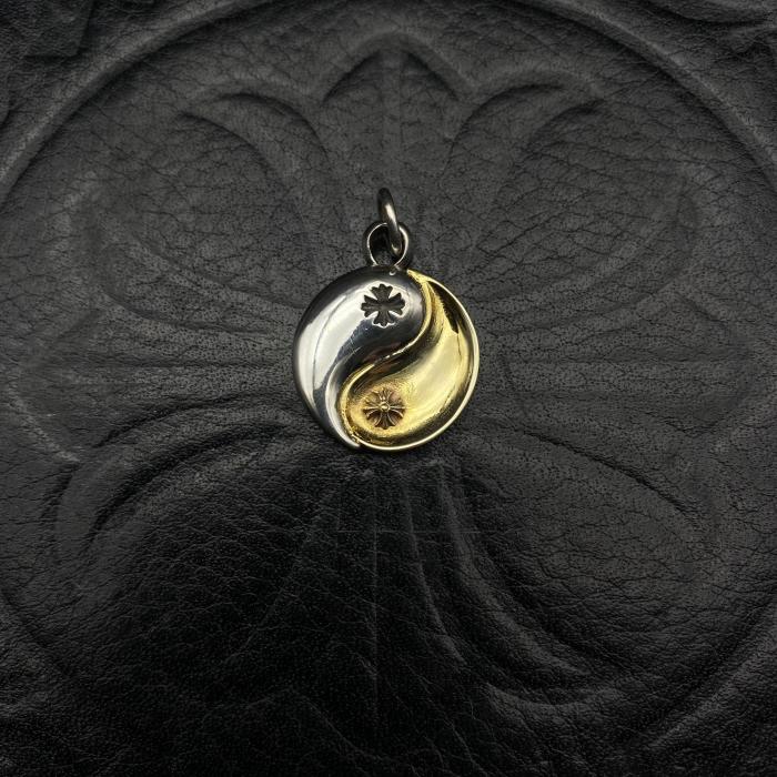 Gold plated Tai Chi pendant