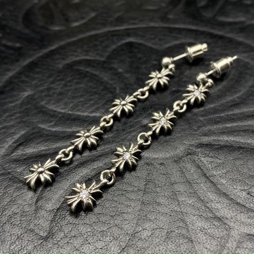 4 cross earrings with drill