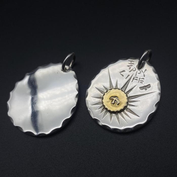 Two silver cakes