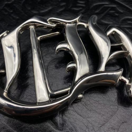 CH letter belt buckle
