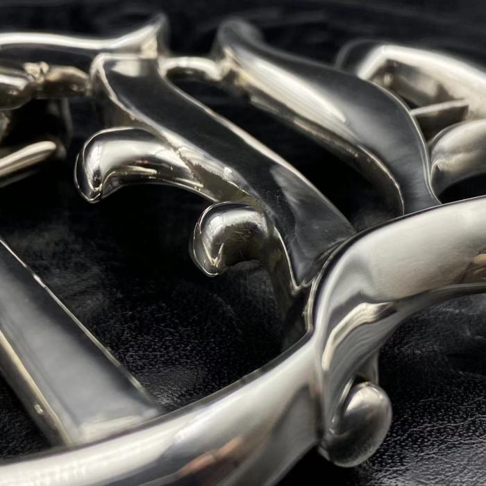 CH letter belt buckle