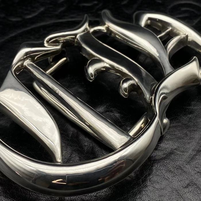 CH letter belt buckle