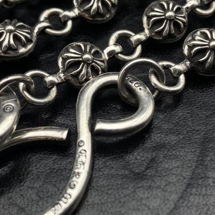 Lobster buckle figure-of-eight ring trouser chain