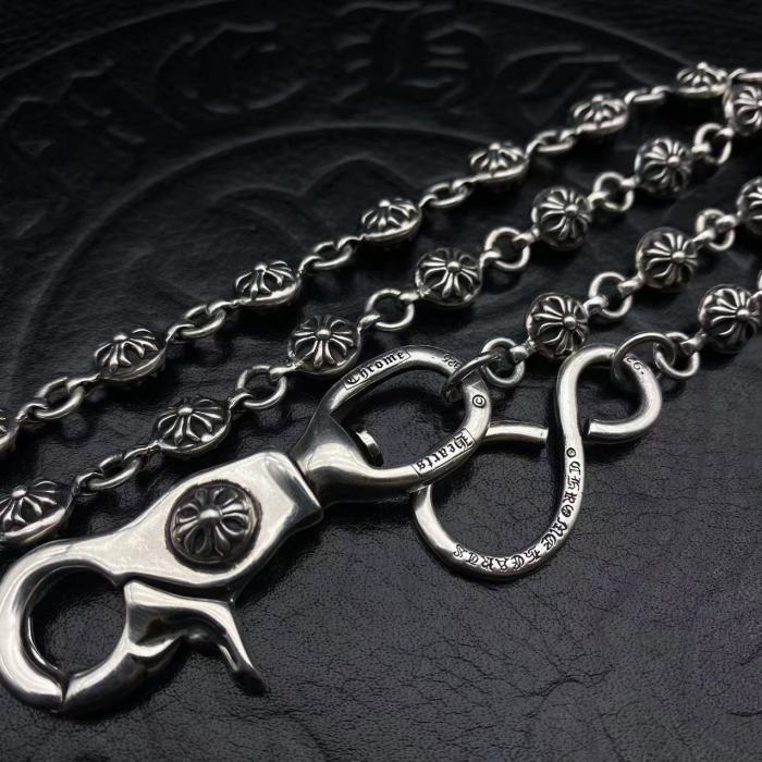 Lobster buckle figure-of-eight ring trouser chain