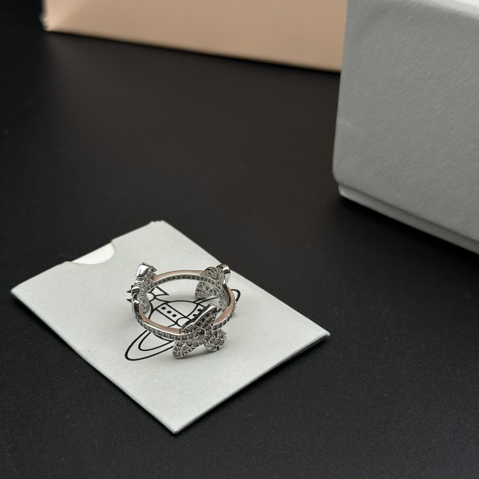 Inclined Saturn ring