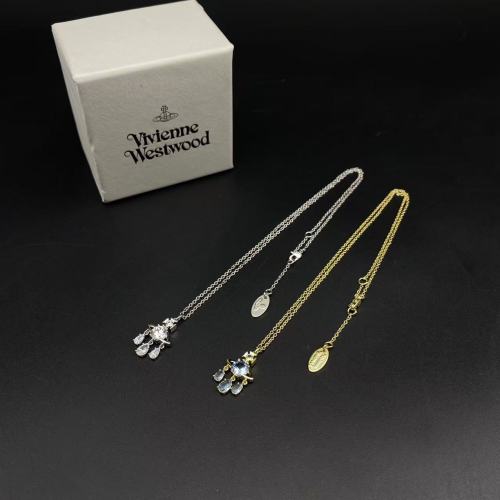 Crystal pendant necklace