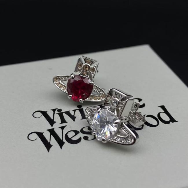 heart-shaped earrings