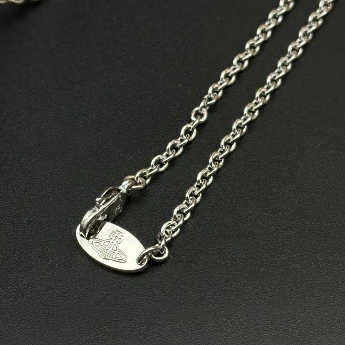 Neon colored diamond planet necklace