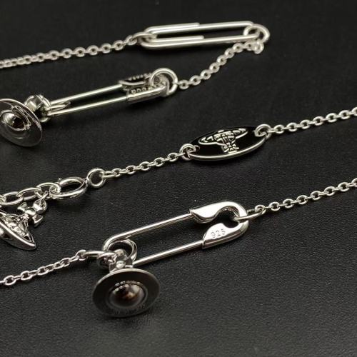 Pin bracelet necklace