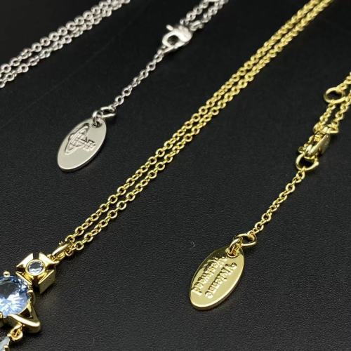 Crystal pendant necklace