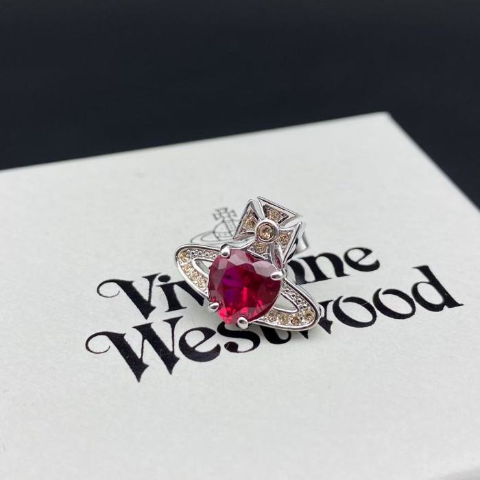 heart-shaped earrings