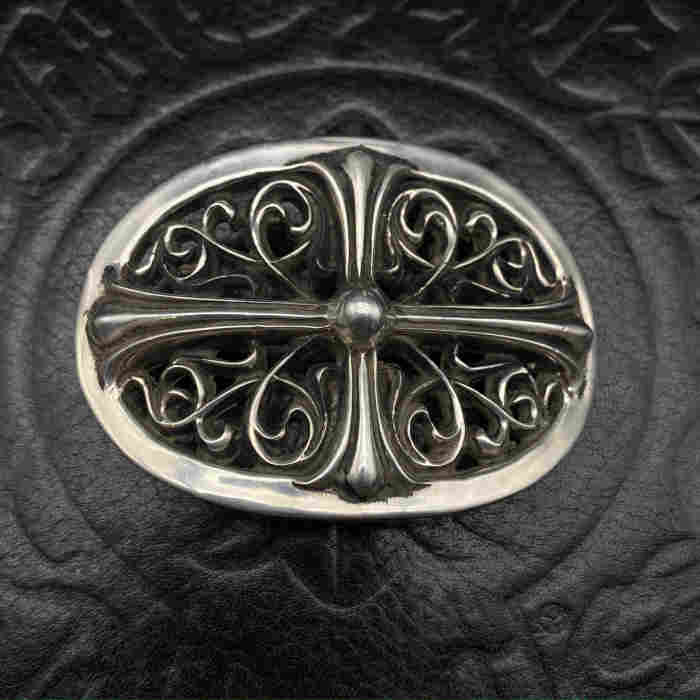 Big cross belt buckle