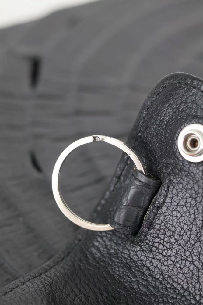 Cross Silver Chain Key Bag