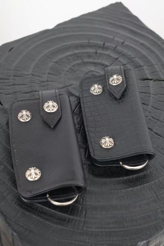 Cross Silver Chain Key Bag