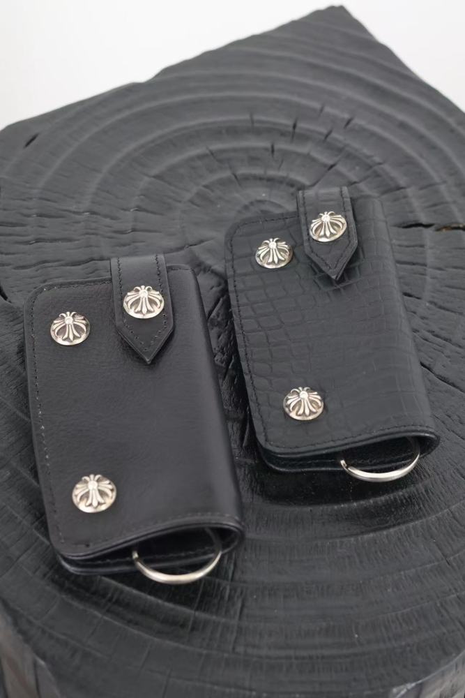 Cross Silver Chain Key Bag