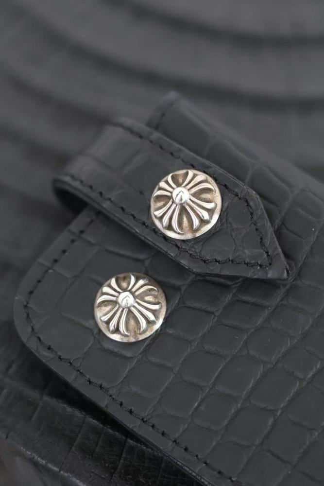 Cross Silver Chain Key Bag