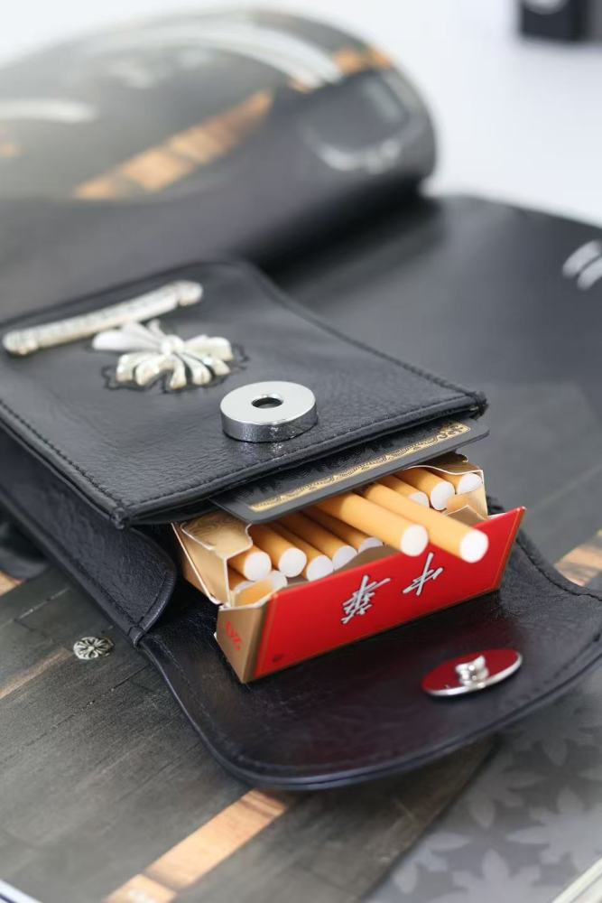 Cross flower card bag