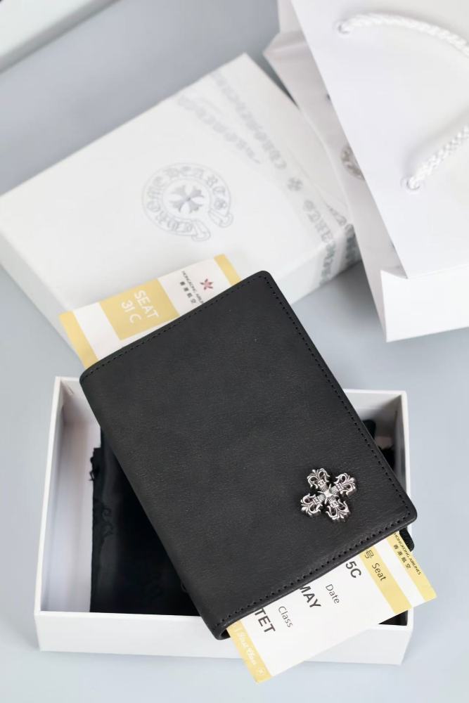 Flame Cross Passport Bag