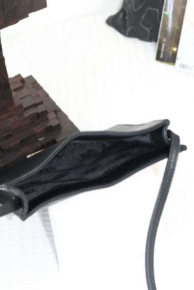 Leather Iris Flower Handbag