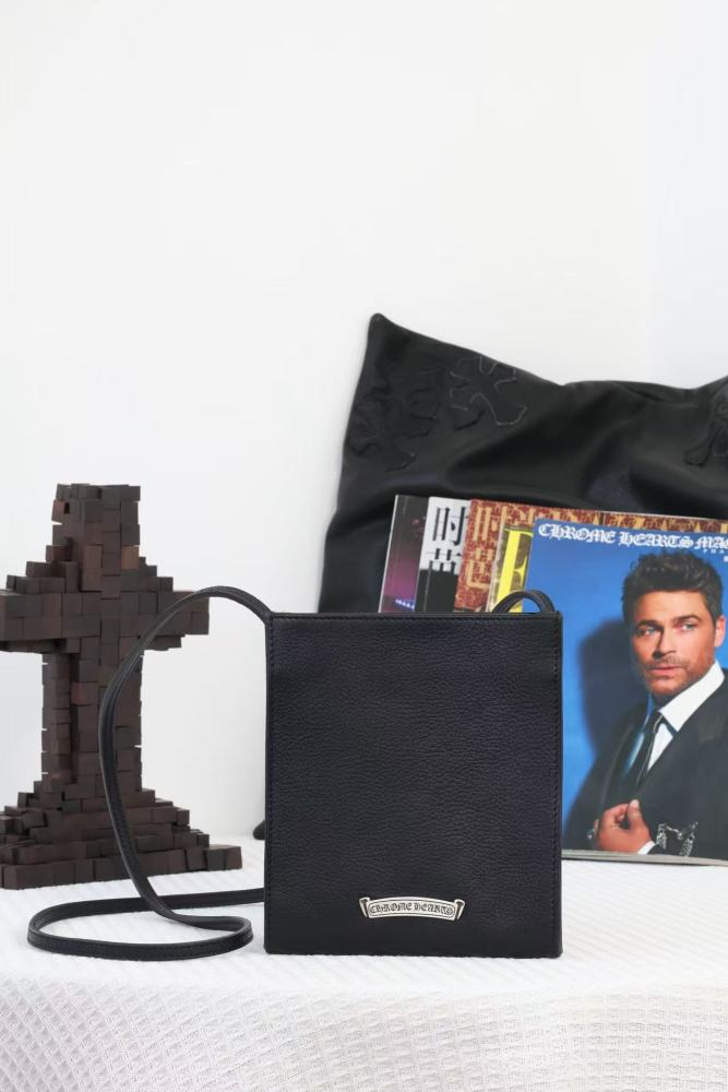 Leather Iris Flower Handbag