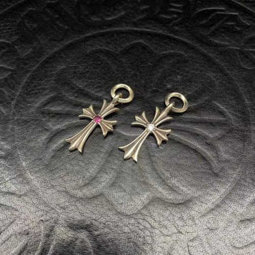 Cross with diamond ring