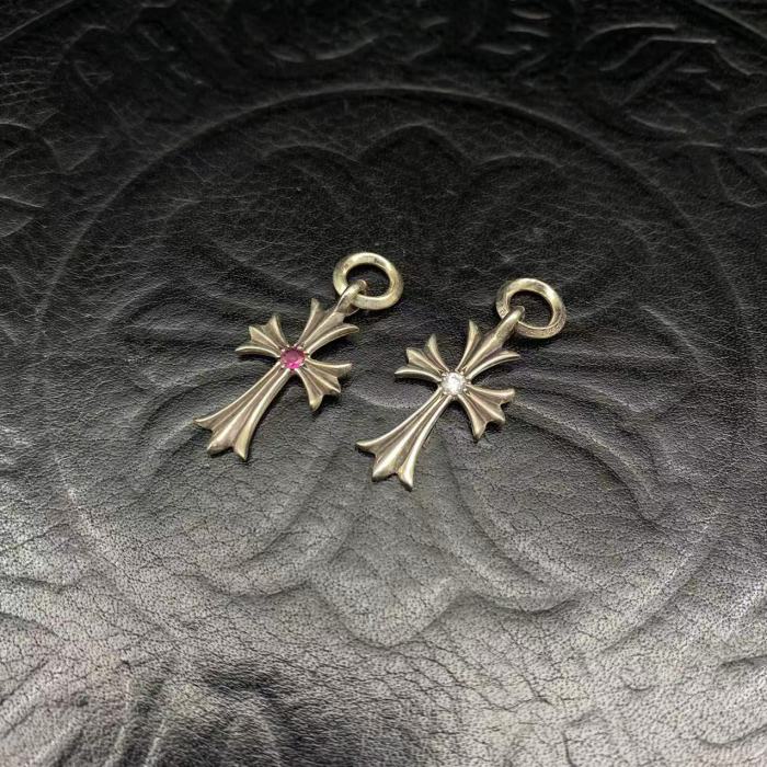 Cross with diamond ring