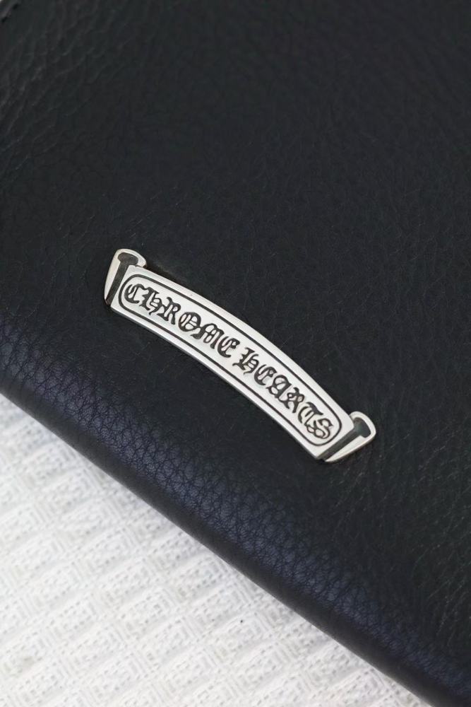 Leather Flame Cross Handbag