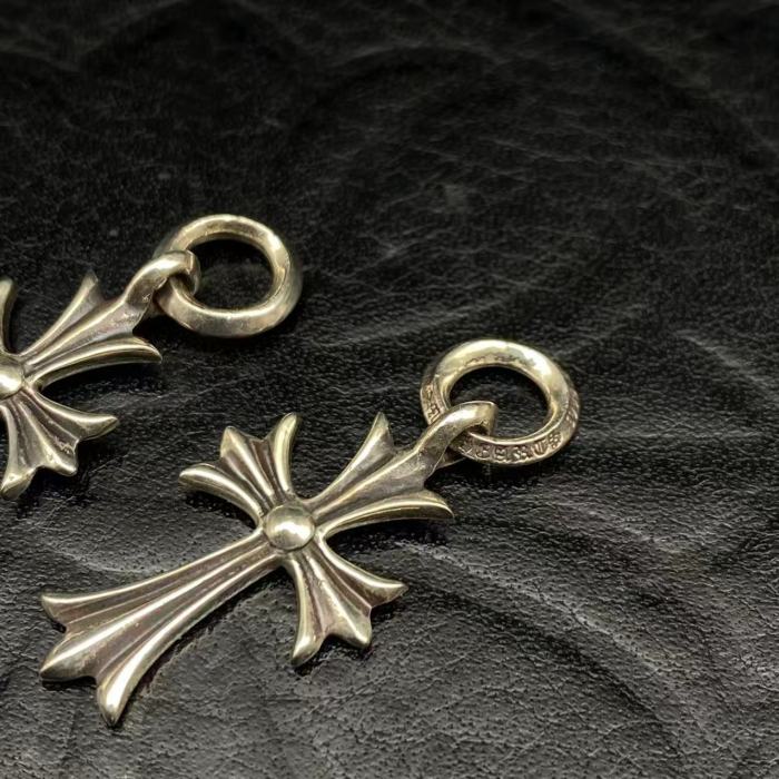 Cross with diamond ring