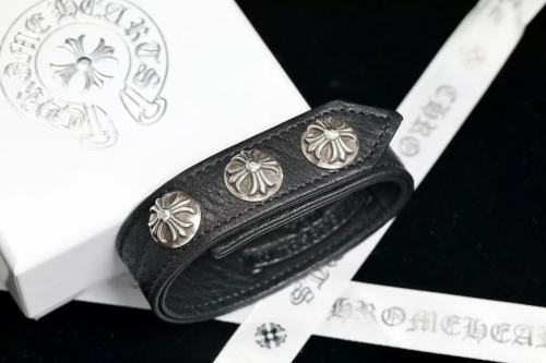 Leather wristband