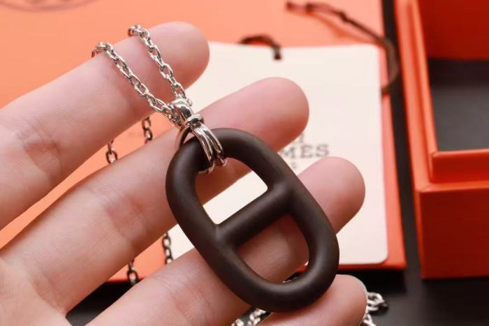 Pig Nose Pendant Necklace