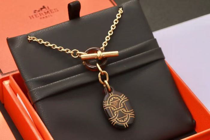 Water buffalo horn necklace